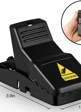 Feeke Mouse Traps, Mice Traps for House, Small Mice Trap Indoor Quick Effective Sanitary Safe Mousetrap Catcher for Family and Pet - 6 Pack, (M01-6Pack)
