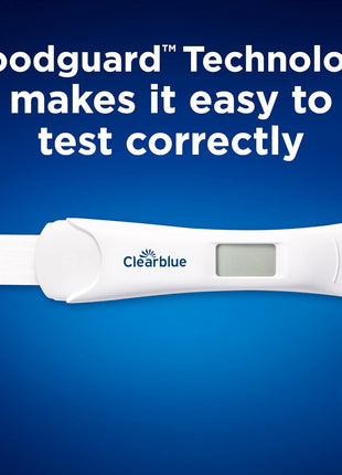 Clearblue Pregnancy Test Combo Pack, 4ct - Digital with Smart Countdown & Rapid Detection - Value Pack
