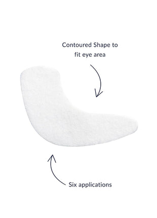 DHC Revitalizing Moisture Strips: Eyes (2 Count), Gel Strip Masks, 6 Applications Each