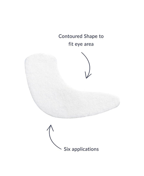 DHC Revitalizing Moisture Strips: Eyes (2 Count), Gel Strip Masks, 6 Applications Each