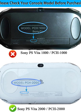 OSTENT Flexible Joypad Bracket Holder Hand Handle Grip for Sony PlayStation PS Vita PSV PCH-2000 Color Black