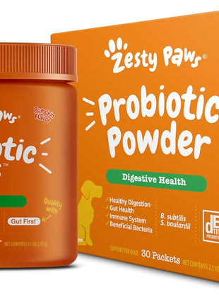 Zesty Paws Probiotic Bites + Probiotic Powder for Dogs