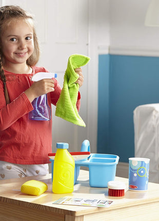 Melissa & Doug Spray, Squirt & Squeegee Play Set - Pretend Play Cleaning Set