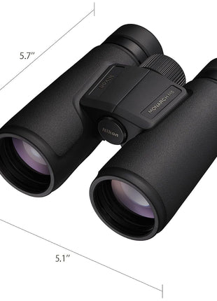 NIKON Monarch M5 Binoculars | Waterproof Fogproof ED Glass Optics with Dielectric Prism Coating | Bright High-Resolution Outdoor Binoculars for Birdwatching, Hiking & Wildlife, 8x42 | 8x/42mm, Waterproof and Fogproof, Rubber-Armored