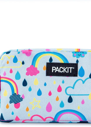 PackIt Freezable Snack Box, Rainbow Sky