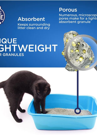 Cat's Pride Premium Lightweight Clumping Litter: Pure & Fresh - Up to 10 Days of Powerful Odor Control - Multi-Cat, Scented, 10 Pounds