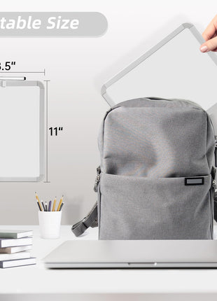 VUSIGN Small Dry Erase Whiteboard, 8.5 x 11 Inches White Board for Kids, Students, Fridge, Locker, Mini Dry Erase Board