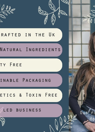 The Ilex Wood   All Natural Lip Balm   Lemon Balm and Peppermint   Cold Sore Treatment for Lips, Palm Oil Free, Cruelty Free, Plastic Free, Moisturising Lip Balm, Handcrafted   10ml (0.34 fl oz)