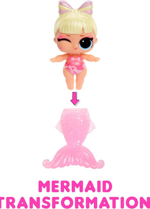 LOL Surprise Mermaids Baby Sisters with Color Change Tail, 8 Dolls to Collect, Fashion Accessories, Great Gift for Kids Ages 4+