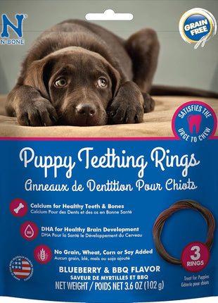 N-Bone Puppy Teething Ring Chicken Flavor (1 Pack Of 6 Rings) (113048)
