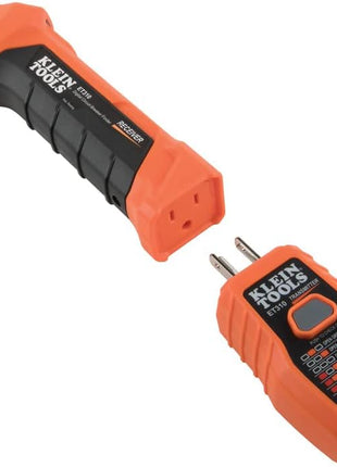 Klein Tools ET310KIT AC Circuit Breaker Finder Kit, Electric Tester, GFCI Tester, Leads, Adapters and Case