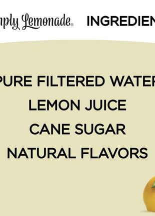 Simply Lemonade All Natural, 52 Fl Oz Bottle