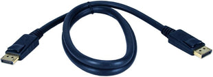 QVS 6-Feet M/M DisplayPort Cable with Latching Connectors (DP-06)