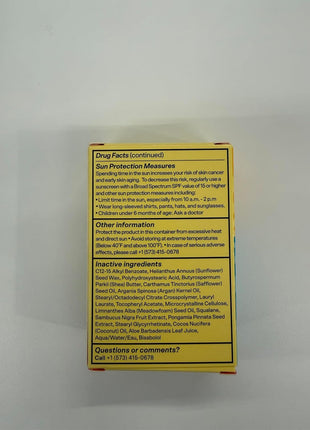 Bubble Skincare Sun Rise Mineral Face Sunscreen Stick SPF 40, 0.7 Oz