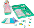 Melissa & Doug Disney Princess Ariel Magnetic Dress-Up Wooden Doll Pretend Play Set (30+ Pieces)