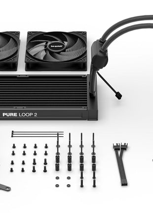 be quiet! Pure Loop 2 280mm | All in One Water Cooling System | Intel 1700 1200 1150 1151 1155 | AM5 AM4 | BW018