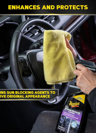 Meguiar's Quik Interior Detailer Cleaner - 24 Oz Spray Bottle