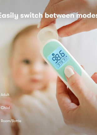Frida Baby Thermometer, 3-in-1 Infrared Thermometer for Ear, Forehead & Touchless, Fever Thermometer for Baby, Infants, Toddlers, Kids & Adults