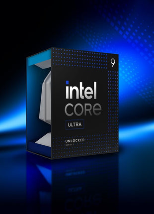 Intel Core Ultra 9 Desktop Processor 285K - 24 cores (8 P-cores + 16 E-cores) and 24 threads - Up to 5.7 GHz unlocked - 40 MB Cache - Compatible with Intel 800 series chipset-based motherboards - Inte