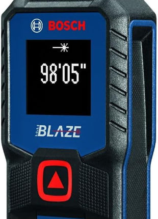 BOSCH GLM100-23 100 Ft Blaze Laser Distance Measure, Includes 2 AA Batteries