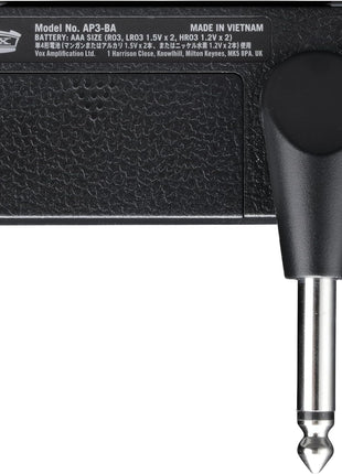 Vox amPlug 3 Plug-In Headphone Amplifier with Built-In Stereo Effects and Volume Control (Bass)