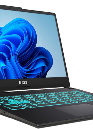 MSI Cyborg 15 15.6 inch 144Hz FHD Gaming Laptop: Intel Core i7-13620H, NVIDIA Geforce RTX 4050, 16GB DDR5, 512GB NVMe SSD, Cooler Boost 5, Win 11 Home: Black A13VE-218US