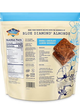 Blue Diamond Almonds Almond Flour, Gluten Free, Blanched, Finely Sifted, 48 oz