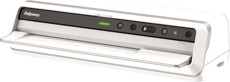 Fellowes VenusTM 125 Thermal Laminator Machine with Laminating Pouch Starter Kit, 12.5 inch, Rapid 30-60 Second Warm-Up, White/Black (5746101)