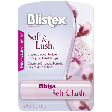 Blistex Soft & Lush Lip Balm, 0.13 oz (Pack of 2)