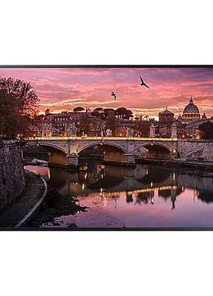 SAMSUNG QB43R 43 inch 4K UHD 3840x2160 LED Commercial Signage Display for Business with HDMI, Wi-Fi, and 3-Year Warranty, 350 nit (LH43QBREBGCXZA)
