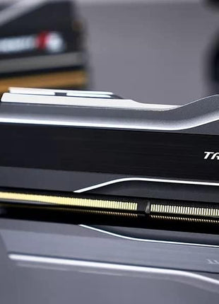 G.SKILL Trident Z5 Neo RGB Series DDR5 RAM (AMD Expo & Intel XMP 3.0) 32GB (2x16GB) 6000MT/s CL30-38-38-96 1.35V Desktop Computer Memory U-DIMM - Matte Black (F5-6000J3038F16GX2-TZ5NR)