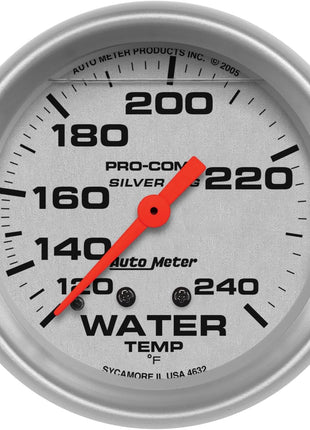 AUTO METER 4632 Ultra-Lite LFGs Water Temperature Gauge