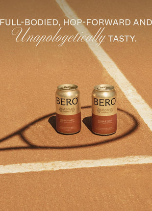 BERO Variety Pack Non-Alcoholic Beer, Non-Alcoholic Craft Ale, Hoppy IPA Style Craft Brew, NA Beer by Tom Holland, Refreshing Alcohol Alternative Beverages for Any Occasion - Pack of 12