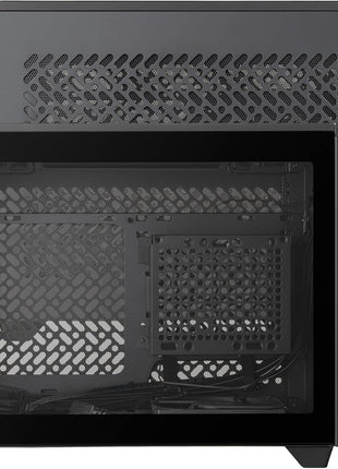 Cooler Master NR200P V2 Mini-ITX PC Case Ready, SFX Fit PSU Ready to Install, 280mm AIO Support, 357mm Vertical GPU Mount, Designed Ready Nvidia RTX 5090 | AMD RX 9070 XT, Tempered Glass, DIY