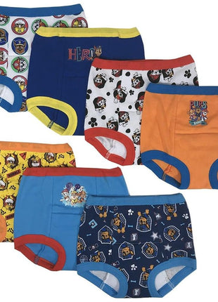 Paw Patrol Boys Toddler Potty Training Pant and Starter Kit with Stickers and Tracking Chart in Sizes 18M, 2T, 3T, 4T, 7-Pack Training Pant, 3T