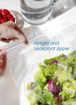4" X 6" (1000 Count) 2 Mil Clear Reclosable Zip Plastic Poly Bags | with Resealable Lock Seal Zipper - Spartan Industrial
