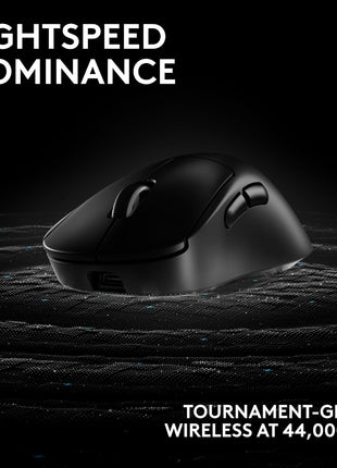 Logitech G PRO X Superlight 2 DEX Wireless Gaming Mouse, 60g pro-Grade Right-Handed Mouse with 5 programmable Buttons, USB-C Charging, 44k DPI Sensor, up to 8 kHz Polling for PC/Mac - Black