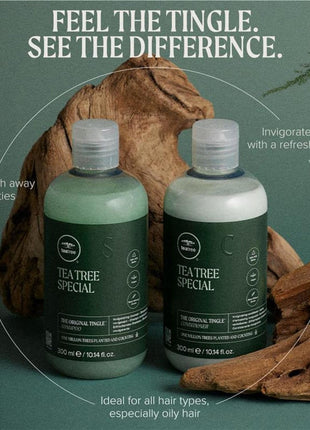 Tea Tree Special Shampoo, Deep Cleans, Refreshes Scalp, For All Hair Types, Especially Oily Hair