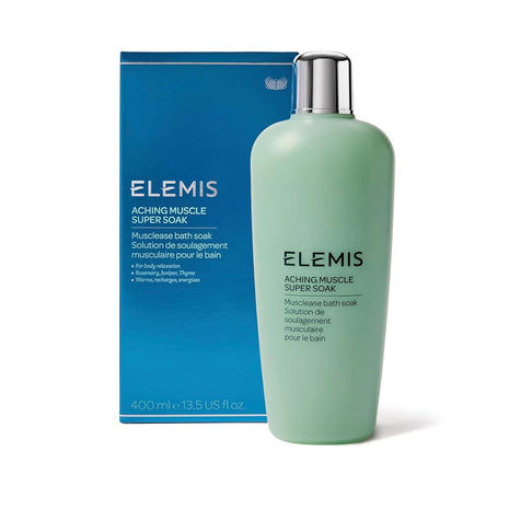 ELEMIS Aching Muscle Super Soak, Natural Bath Milk Soak for Aches, 400ml