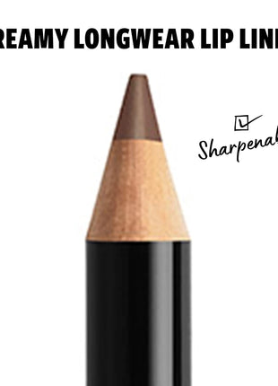 NYX PROFESSIONAL MAKEUP Slim Lip Pencil, Long-Lasting Creamy Lip Liner - Espresso