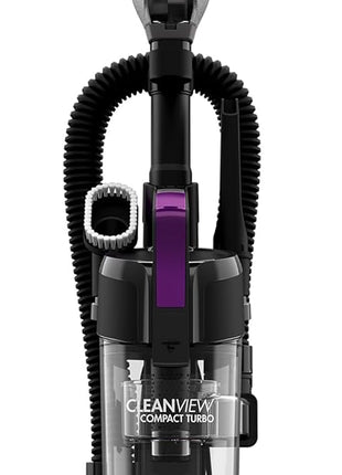 BISSELL CleanView Compact Turbo Upright Vacuum with Quick Release Wand, Full Size Power, Compact Size for Apartments & Dorms, 3437F