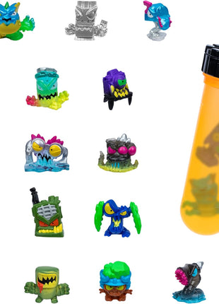 MRBEAST LAB Swarms Atomic Series Cash Case, 18-Pack Micro Beasts | 1-inch figures, 85+ to collect, shake & reveal 2 with water; collectible toy for MrBeast fans, kids 5+