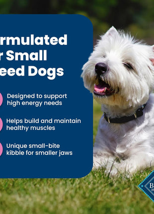 Blue Buffalo Life Protection Formula Natural Adult Small Breed Dry Dog Food, Chicken and Brown Rice 5-lb Trial Size Bag