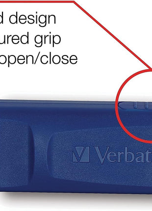 Verbatim 64GB Store 'n' Go USB Flash Drive – 2pk – Blue, Green 99812
