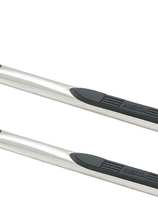 Westin 23-3550 E-Series 3 Round Nerf Bars Polished Pair