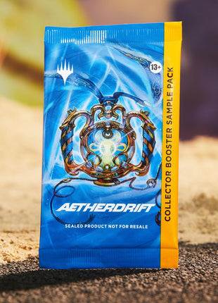 Magic: The Gathering Aetherdrift Commander Deck - Living Energy (100-Card Deck, 2-Card Collector Booster Sample Pack + Accessories)