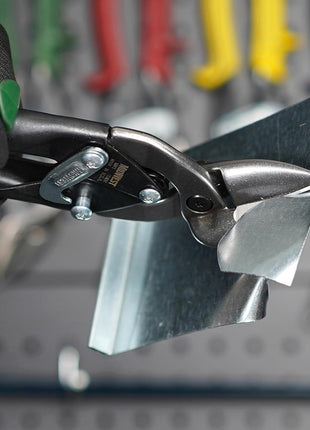 MIDWEST Aviation Snip Set - Left and Right Cut Offset Tinner Shears, Made in the USA - MWT-6510C