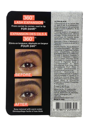 Sephora Collection Mini It's a Stretch Tubing Mascara 0.16 oz/5 mL.