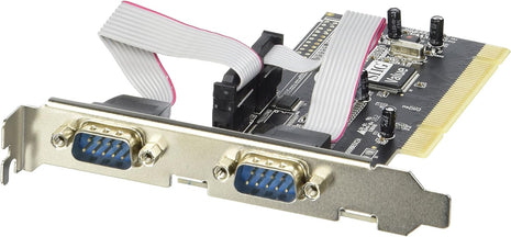 2PORT 9PIN Serial RS232 550 Value Pci Board