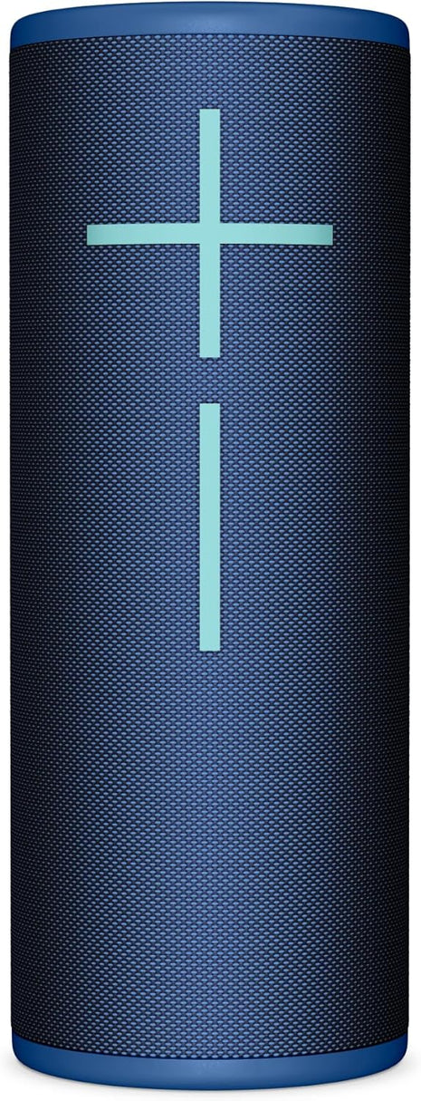 Ultimate Ears Boom 4 Portable Waterproof Bluetooth Speaker with Balanced 360-Degree Sound with Clear Audio and Bass, Floating Speaker with 15-Hour Battery and 147ft (45m) Range - Blue